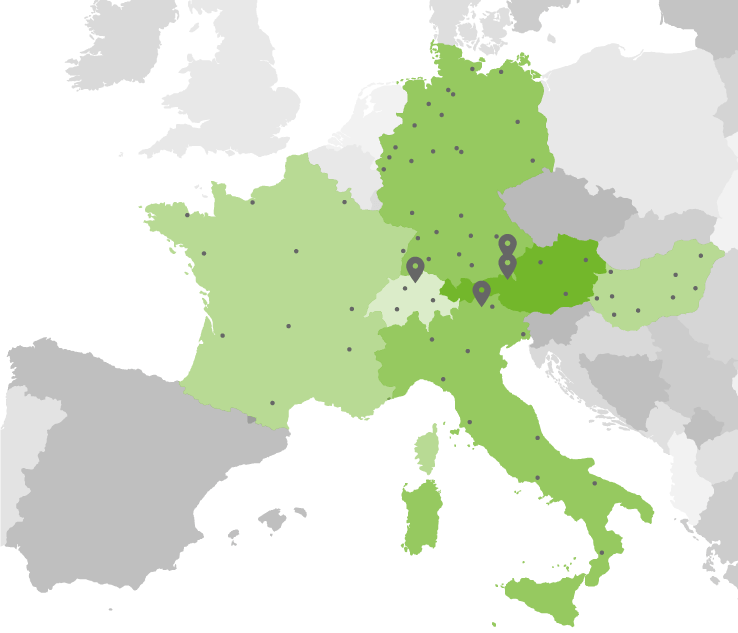 Europakarte Isoled